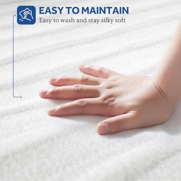 Sealy Heated Mattress Pad Queen Size Dual Control Heating Electric Mattress Pad - Picture 10 of 11